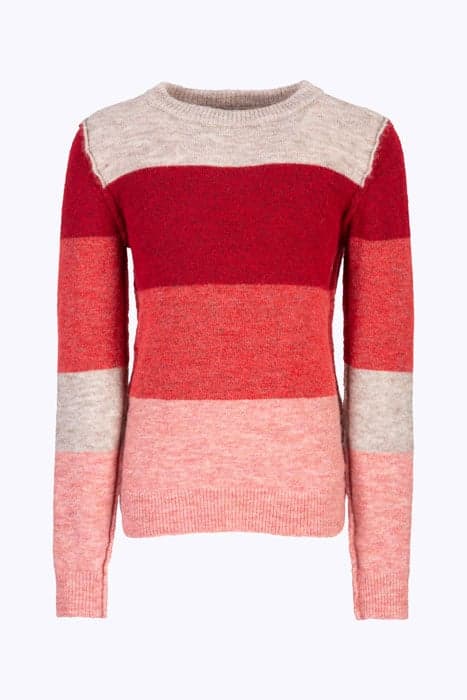 GIRLS ANNA PULLOVER RED by BY-BAR