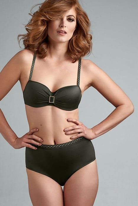 EMERALD LADY BALCONY WIRED PADDED EMERALD GREEN by Marlies Dekkers