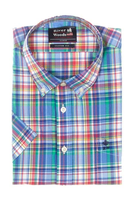 CF SS BOSTON CLR CHSTPKT SHIRT MULTI by River Woods