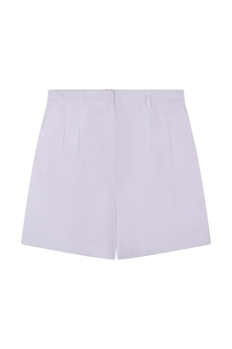 LINEN TENCEL SHORT WHITE  by Tommy Hilfiger