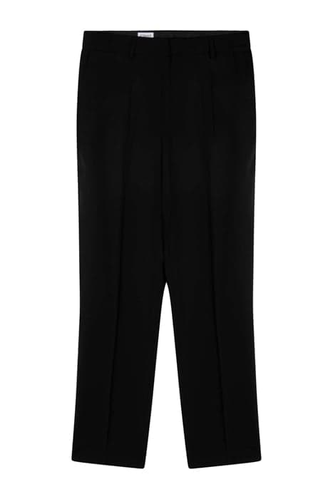 EMMA CROPPED COOL WOOL TROUSER BLACK by Filippa K