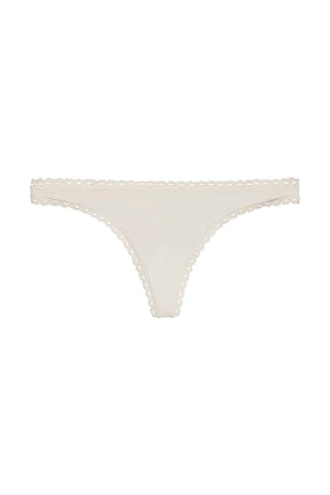 THONG IVORY by Calvin Klein