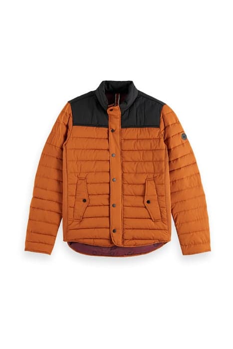 CLASSIC SHORT QUILTED PRIMALOFT JACKET COMBO A by Scotch & Soda