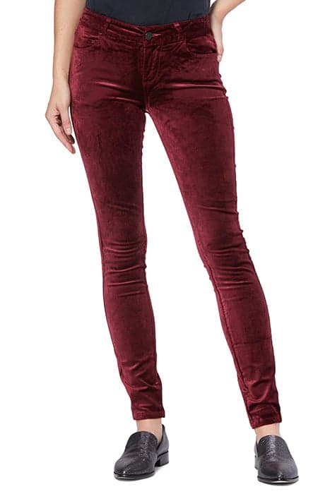 VERDUGO ULTRA-SKINNY BURGUNDY by PAIGE