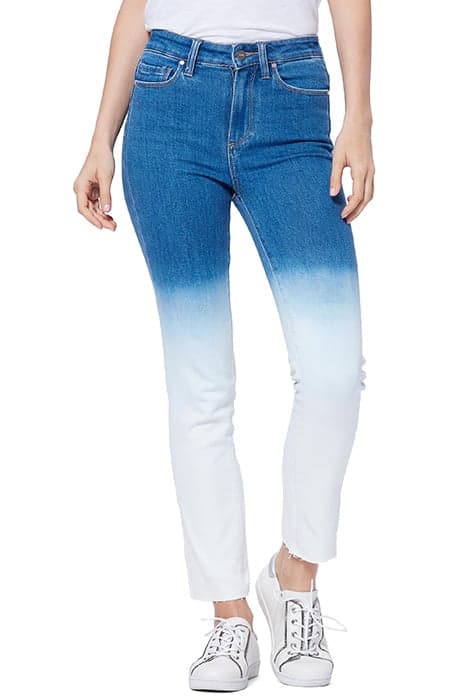 HOXTON SLIM RAW HEM ARCTIC OMBRE by PAIGE