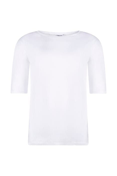 ELBOW SLEEVE SWING TOP WHITE by Filippa K