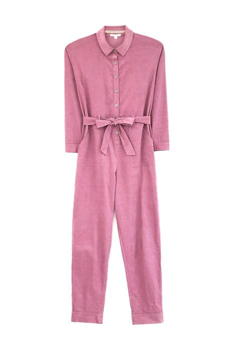 KENNY CORD BOILERSUIT MID PINK by White Stuff