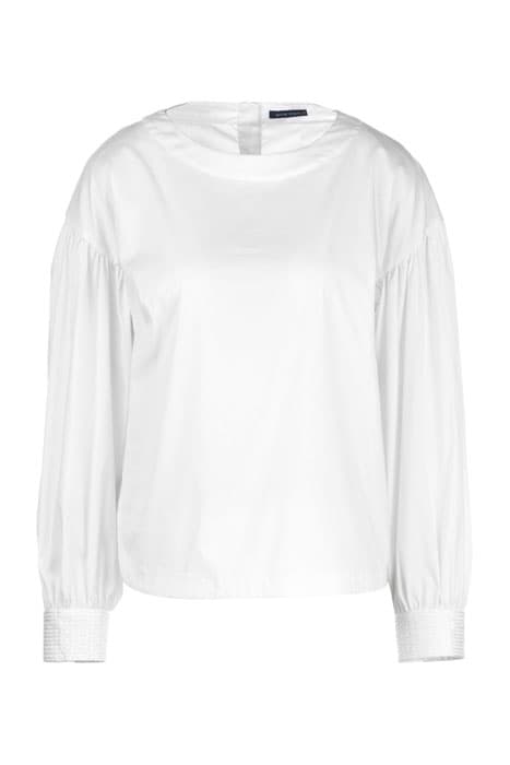 LOOSE SHIRT LS WRINKLES WHITE by River Woods