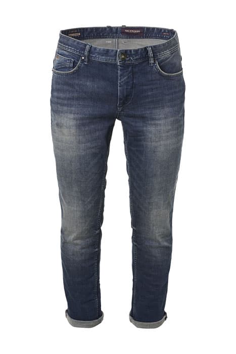 DENIM, SLIM FIT 711, DARK DENIM STRETCH, NO DAMAGE DARK DENI by No Excess