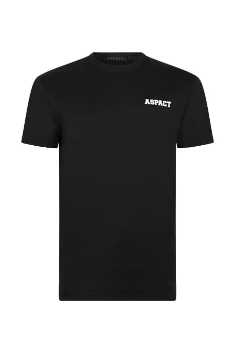 LEGEND TEE MINI LOGO BLACK by ASPACT