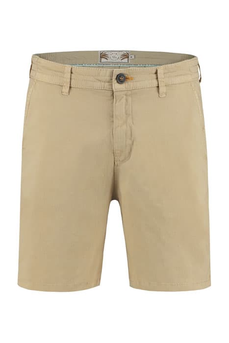 MEN STRETCH COTTON SHORT JACK BEIGE by Shiwi