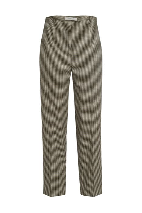 CHECK PANTS CHECK-CEDAR WOOD/GRAPHITE BLUE by Ivy Oak