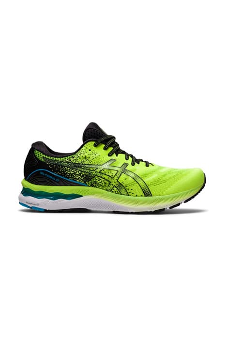 GEL-NIMBUS 23 HAZARD GREEN/BLACK by ASICS