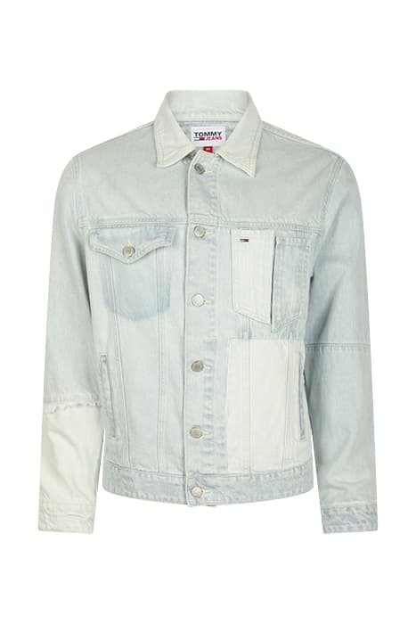 OVERSIZE TRUCKER JK WILSON LIGHT BLUE STRETCH by Tommy Hilfiger