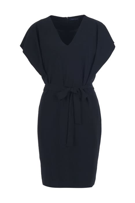 V-NECK DRESS BLUE by River Woods