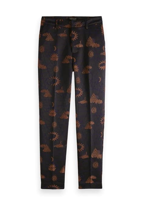 JACQUARD TAPERED HIGH-RISE PANTS COMBO G by Scotch & Soda