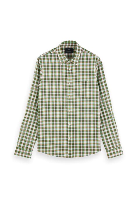 REGULAR FIT - SHIRT IN YARN-DYED PATTERN COMBO G by Scotch & Soda