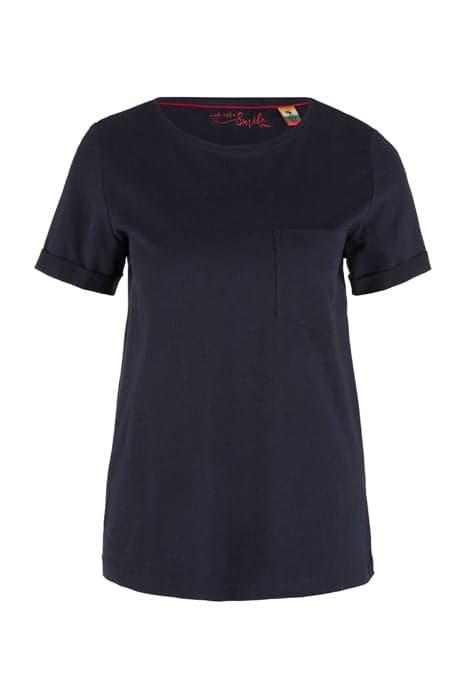 T-SHIRT SHORT SLEEVE REG RED LABEL NAVY by s. Oliver