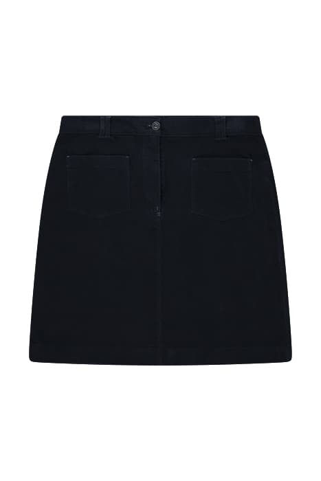 MELODY ORGANIC CORD SKIRT DARK NAVY by White Stuff