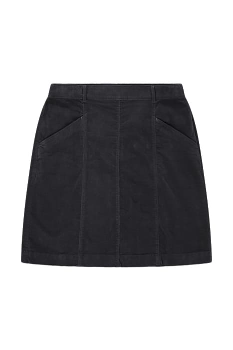 JOSIE ORGANIC CORD SKIRT DARK GREY by White Stuff