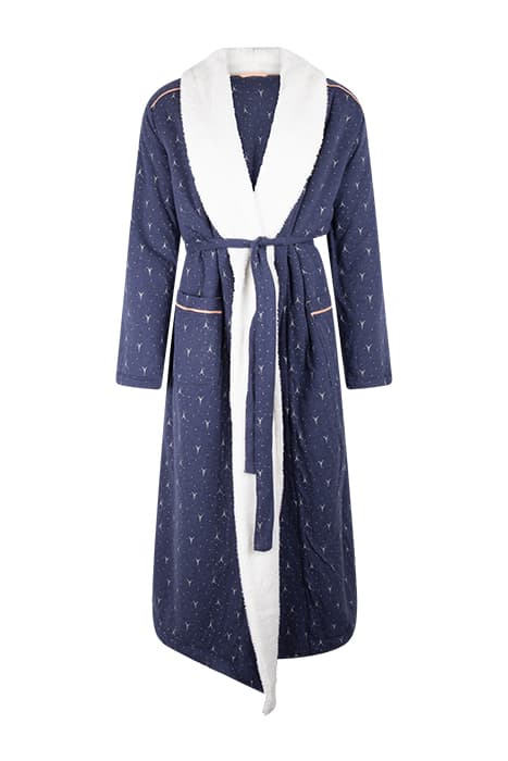 AVA LINED ROBE PURPLE MLT by White Stuff