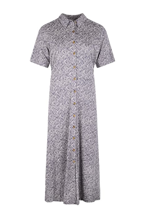 RUA JERSEY SHIRT DRESS NAVY MULTI by White Stuff