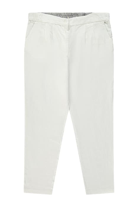 MADDIE LINEN TROUSER BRIL WHITE by White Stuff