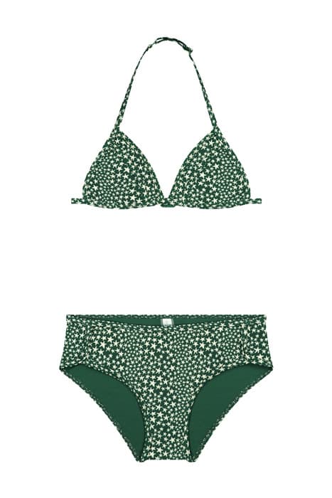 GIRLS TUVALU TRIANGLE BIKINI HUNTER GREEN by Shiwi