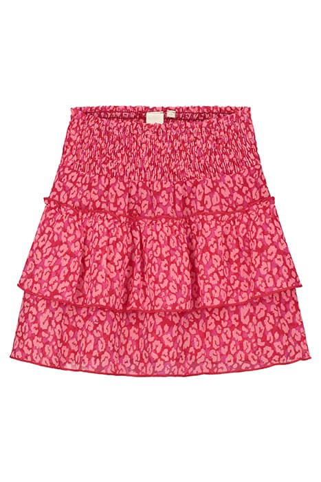 GIRLS ADEJE SKIRT TROPICAL TIGER CHILI RED by Shiwi