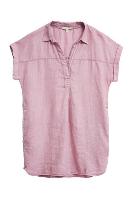 BANTU LINEN TUNIC LGT PINK by White Stuff