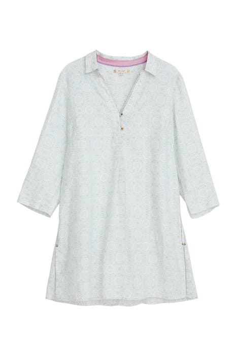 ANU LINEN TUNIC BLUE MLT by White Stuff