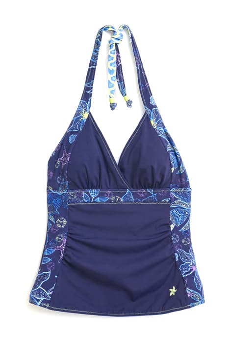 COASTAL REVERSIBLE TANKINI NAVY MULTI by White Stuff