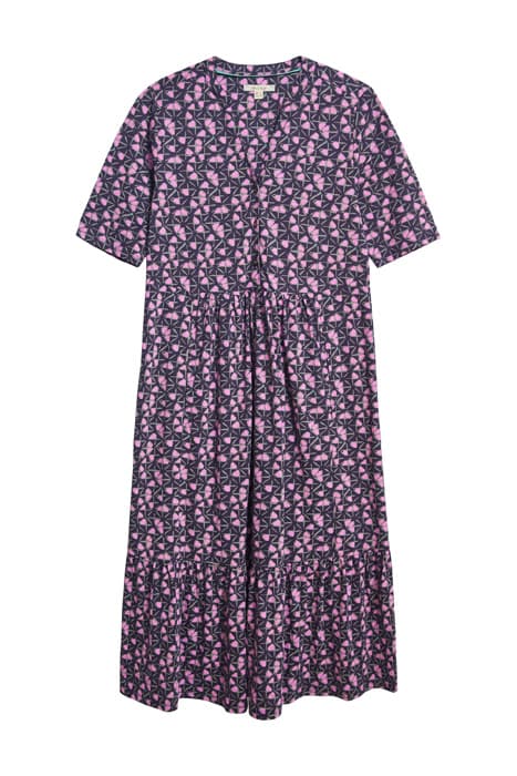 NAYA ORGANIC JERSEY DRESS PINK MLT by White Stuff