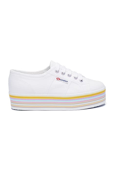 2790MULTICOLOR COTW WHITE MULT by Superga