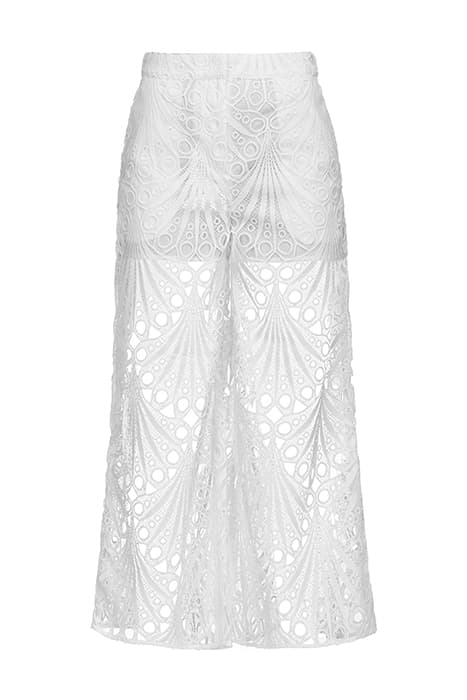 ACCOPPIARE PANTALONE RETE RICA RADIANT WHITE by PINKO