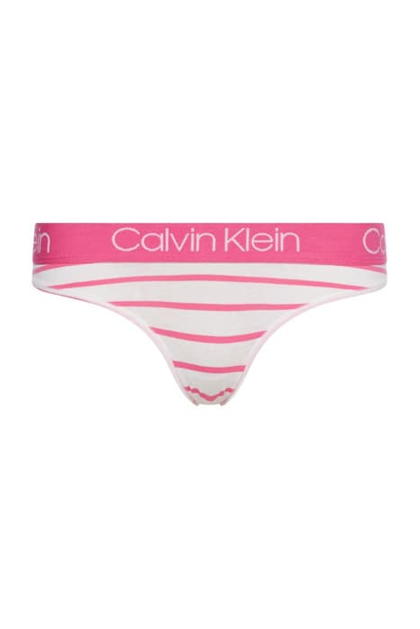 BIKINI FEEDER STRIPE_PINK SMOOTHIE by Calvin Klein