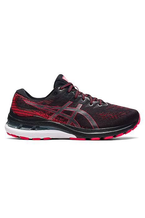 GEL-KAYANO 28 BLACK/ELECTRIC RED by ASICS