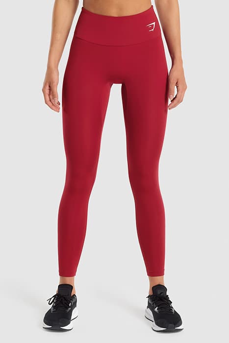 GYMSHARK TRAINING LEGGINGS - BURGUNDY by Gymshark