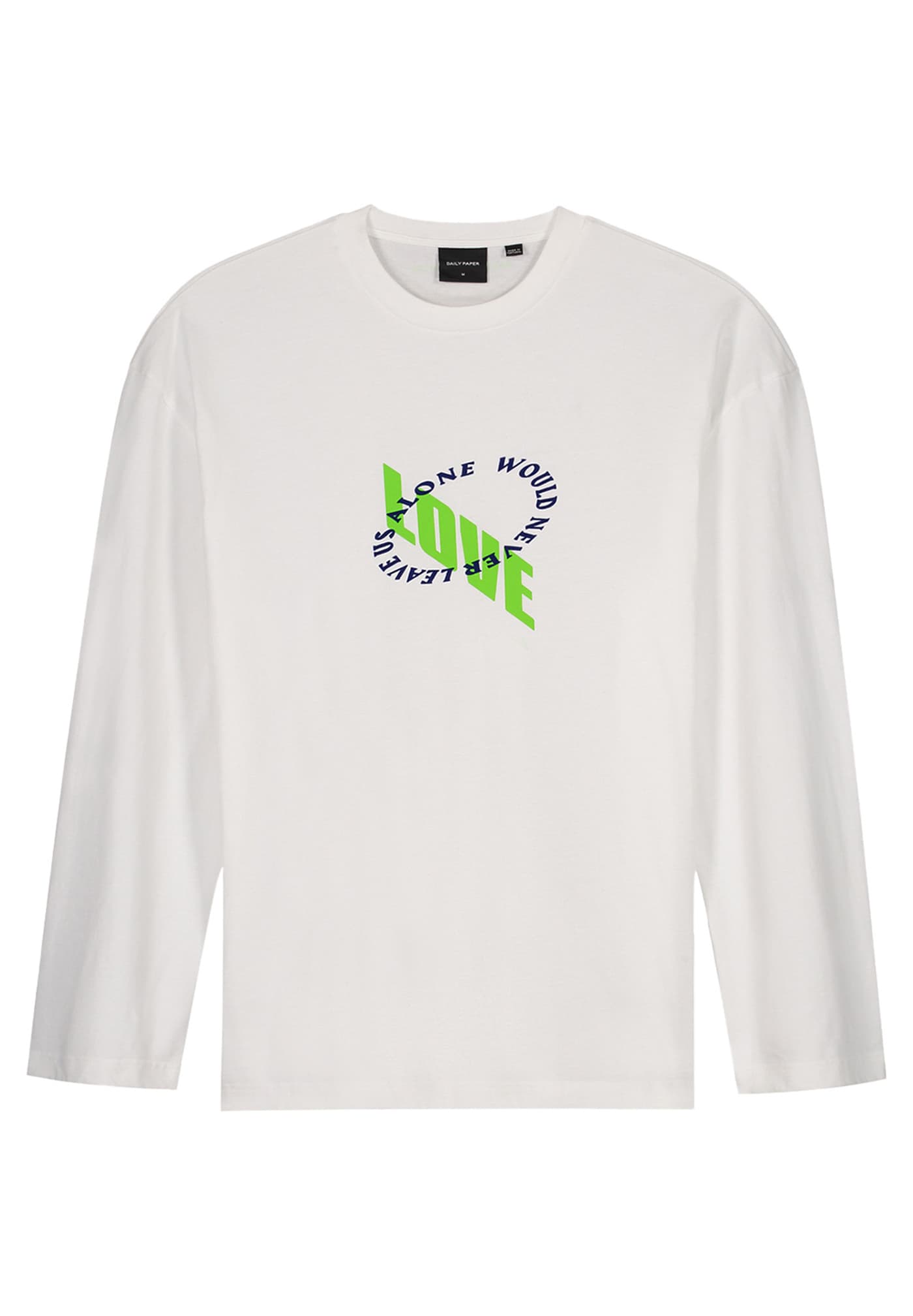 WHITE KANWHI LONGSLEEVE by Daily Paper