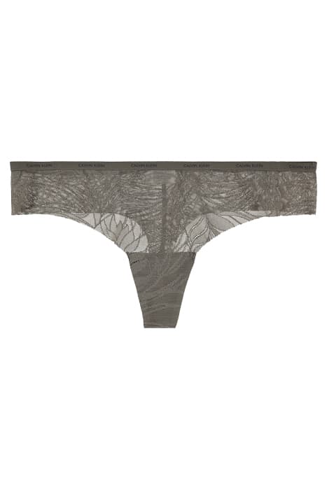 STRING THONG PLATINUM GREY by Calvin Klein