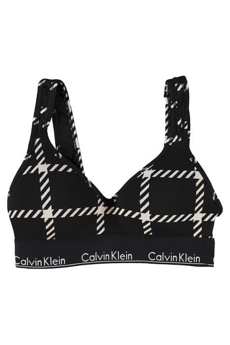 LIFT BRALETTE MEN'S WINDOW PANE_BLACK by Calvin Klein