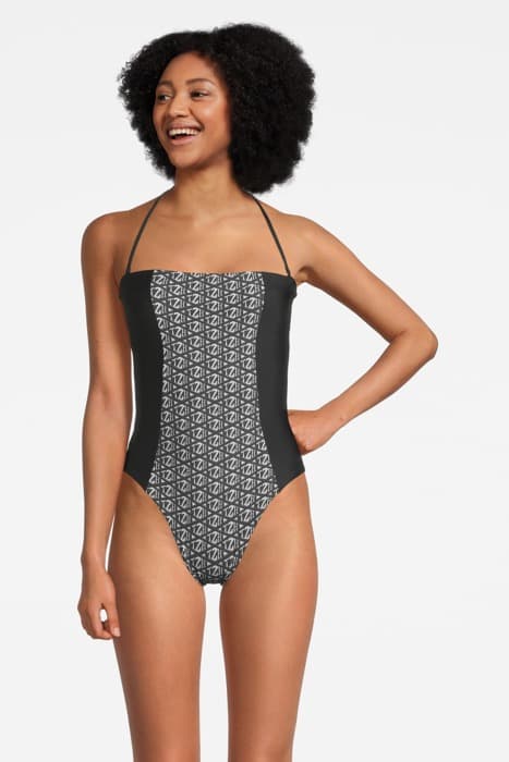 BANDEAU ONE PIECE-RP Zendaya Geo PRT Meteorite by Tommy Hilfiger