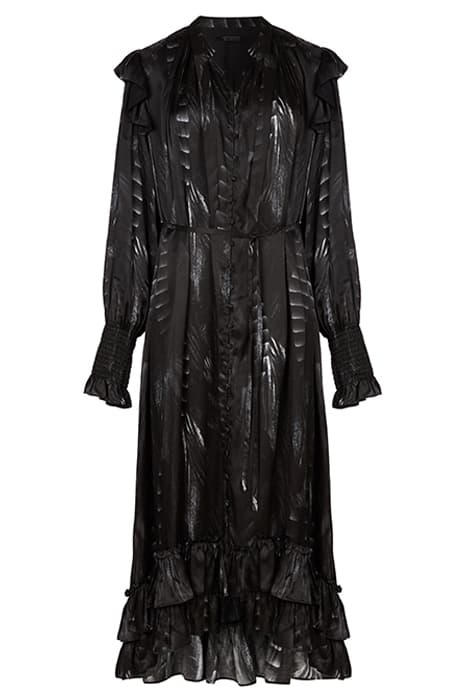 LARA VIOLA DRESS BLACK by AllSaints