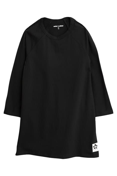 BASIC LS DRESS BLACK by Mini Rodini