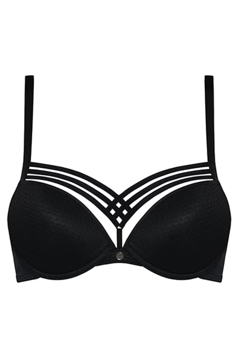 DAME DE PARIS BLACK PYRAMID MESH by Marlies Dekkers