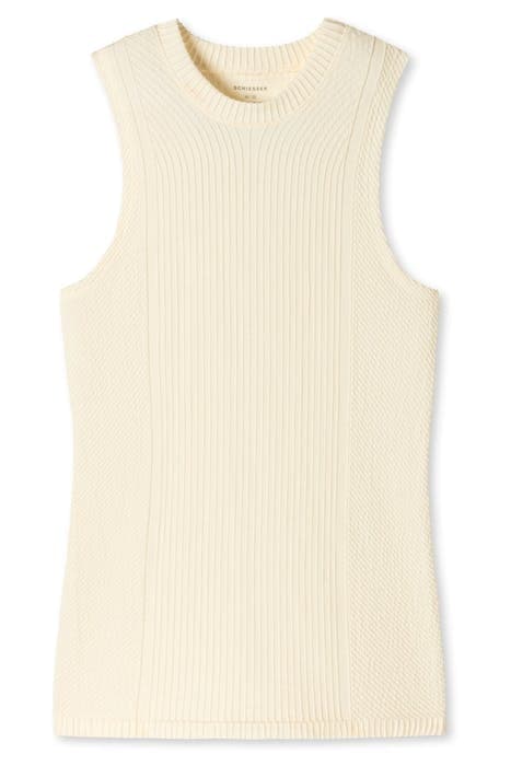 TOP 0/0 ARM OFF-WHITE by Schiesser