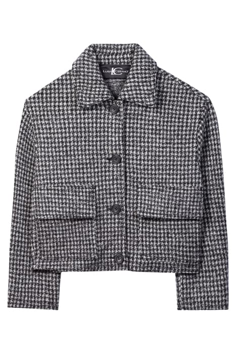 HOUNDSTOOTH JACKET MULTI by Luisa Cerano