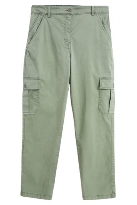 EVERLEIGH CARGO TROUSER MID GREEN by White Stuff