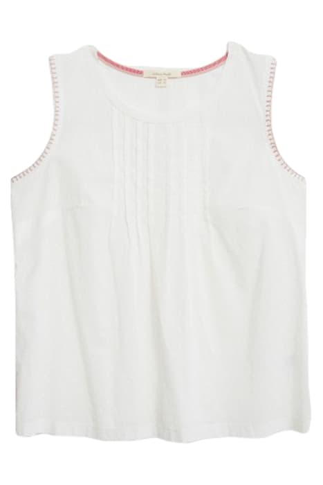 SUMMER SORBET VEST BRIL WHITE by White Stuff