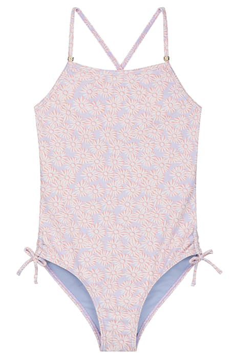 GIRLS LOIS SWIMSUIT MADEIRA FLOWER LAVENDER PURPLE by Shiwi